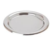 Plateau inox à addition diamètre 140 mm Gris G