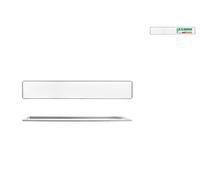 Plateau Inox Bartender Rectangulaire 35x10 Gris Pinti Inox
