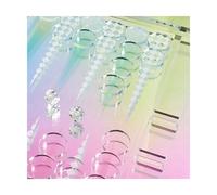 Plateau Jeu Backgammon Crytal Lucite - Multicolore
