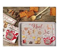 Plateau kraft recyclé gm délices de noël