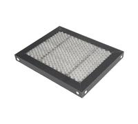 Plateau laser alvéolé 3D, Tailles multiples de trou la table travail en aluminium 9.5mm nid d'abeilles(400X400mm with parts)