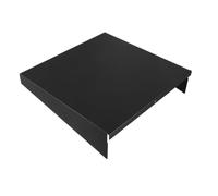 Plateau Latéral D'extension pour Chariot à Tatouage, Plastique Noir | Montage Intégré, Bords Légèrement Courbés, Surface Plate, pour Studios et Chariots Mobiles