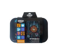 Lyo Plateau multiusage Coco - Couvercle magnétique, 29 x 19 cm - Licence officielle Disney