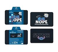 Lyo Plateau multiusage Stitch Nope avec couvercle magnétique 29×19 cm — Licence Officielle Disney