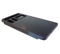 Plateau Maestro Avec Porte Sachets Intégré Noir - JVD