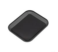 Plateau magnétique à vis avec aimants, tapis de rangement en alliage d'aluminium pour la collecte d'écrous, boulons et vis, outil de réparation pour atelier et réparation de téléphone (noir)