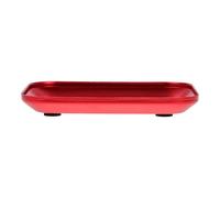 Plateau Magnétique à Vis en Alliage D'aluminium Rouge pour Atelier | Récupération Rapide des Petites Pièces Métalliques, Léger et Portable, pour Établi de Garage et Loisirs Mécaniques