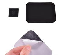 Plateau magnétique à vis pour ranger écrous, boulons et petites pièces métalliques, tapis de réparation en alliage d'aluminium avec aimants puissants, 106 x 86 x 14 mm, rouge (noir)