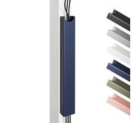 Plateau magnétique de Gestion des câbles - Goulotte en Acier Inoxydable avec Fixation magnétique - Organisation sur Le Bureau et sous Le Plateau - Organisateur de câbles par Desktronic
