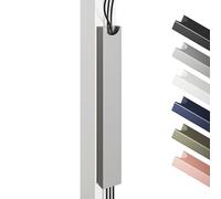 Plateau magnétique de Gestion des câbles - Goulotte en Acier Inoxydable avec Fixation magnétique - Organisation sur Le Bureau et sous Le Plateau - Organisateur de câbles par Desktronic