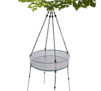 Plateau Mangeoire Oiseaux,Plateau d'Alimentation en Maille Anti-Vent de 51 cm | Mangeoire à Colibri Suspendable Résistante au Vent | pour l'Observation des Fringilles et Colibris dans le Jardin, sur l