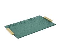 Plateau Mauro Ferretti Grent Vert 34x19,5x3