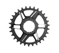 Fsa Gradient Modular Megatooth Direct Mount Shimano 12s Wa078 Chainring Argenté 30t Black