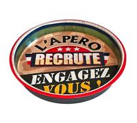 Plateau métallique L'APERO RECRUTE