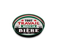 SUD TRADING Plateau métallique MERITE SA BIERE - 33 cm