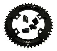 Miche R8000 Chainring Argenté 46t Black