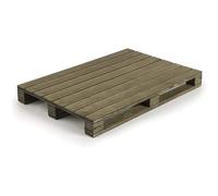 Lacor Mini palette de présentation alimentaire 61058 – Bois