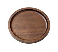 Plateau minimaliste en bois japonais conçu pour une utilisation polyvalente avec des boissons, des collations et des desserts ajoutant du charme à n'importe quelle décoration d'intérieur ou de café