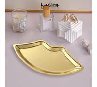 Plateau miroir doré en acier inoxydable or Vendos85