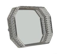 Plateau miroir vintage pour maquillage et bijoux, ajoute du style à n'importe quelle décoration de pièce (A)