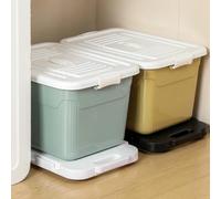 Plateau mobile à quatre roues pour une utilisation sur le plan de travail, pour faire glisser les appareils de cuisine en toute sécurité et sans effort sans rayer les surfaces (noir)