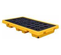 Plateau modulaire de confinement des déversements, plateau amovible étanche pour une manipulation sûre des liquides, plateau d'égouttement portable pour l'expédition et l'utilisation en laboratoire