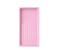 Plateau multi-usage pour nail art avec construction en acier inoxydable pour salons d'hygiène professionnelle