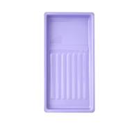 Plateau multi-usage pour nail art avec construction en acier inoxydable pour salons d'hygiène professionnelle