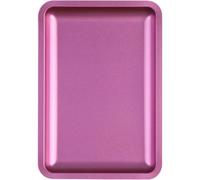 Plateau multifonction en acier inoxydable pour soins des ongles et brosses, plateau de rangement élégant pour faux ongles