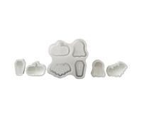 Plateau multifonction en silicone pour boîtes de rangement de savon au chocolat, décoration de fête, bonbons d'Halloween