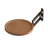 Plateau mural pliable pour lit - Plateau rétractable monté au mur, bureau de petit-déjeuner peu encombrant, station et collations montées sur le plateau - Table d'appoint pliable