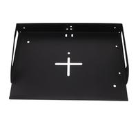 Plateau Mural pour Projecteur en Métal Noir, Rangement Mural | Gestion des Câbles, Pose Flexible, pour Boîtiers et Lecteurs Dvd, Usage Plafond, Salle de Classe