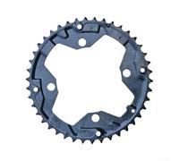 Plateau Narrow Wide 42T Anti-Déraillement BCD104 | CompatibilitÃ© 7-10 vitesses, montage BCD104 standard, idÃ©al pour vtt et randonnÃ©e, mÃ©tal haute rÃ©sistance