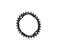 Absolute Black Oval Integrated Thread 104 Bcd Chainring Noir 32t