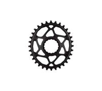 Plateau narrow wide ovale absoluteblack mono direct mount chainring pour transmissions shimano 12 v noir