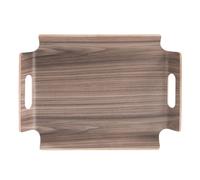 Plateau no angle 39.5x28.5 cm brun