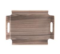 Plateau no angle 39.5x28.5 cm brun Table passion