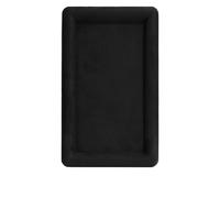 Plateau organisateur de bijoux, boucles d'oreilles, montre, Bracelet, étui de rangement de bijoux for vitrine Pour Table D'entrée Décor(Black rectangle S)