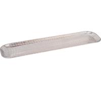 Plateau oriental Plateau à bougies Jabar argent 58cm