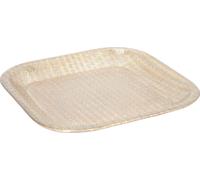 Plateau oriental Plateau à bougies Jamira or 34cm