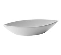 Plateau oval en mélamine clasica Lacor Blanc 41x17x8 cm