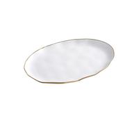 Plateau ovale - 40,6x27,3x2,5cm - MOONLIGHT Pampa Bay