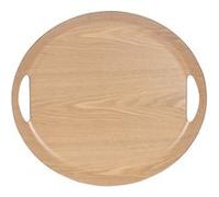 Plateau ovale 46x41 cm naturel bois 46.00x41.00 cm