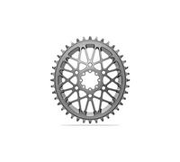 Plateau ovale absoluteblack premium direct mount offset 6 mm sram axs xplr aluminium argent