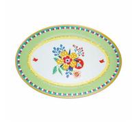 Plateau ovale BACI MAMMA MIA - Lavable au lave-vaisselle - 50 x 35 cm