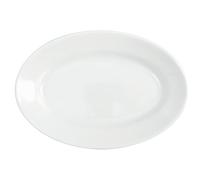 Saturnia Plateau ovale Tivoli 31 cm Blanc