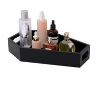 Plateau Parfum Boîte de Rangement Noire en Forme de Cercueil for Cadeau d'anniversaire