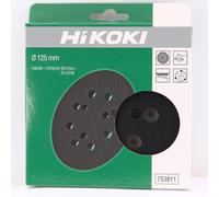 Hitachi - 753811 Plateau ponçage Velcro 3 trous 125 mm