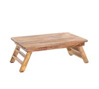 Plateau Petit DÉJEUNER Pliable 60 x 40 cm, Bois recy esign Shabby