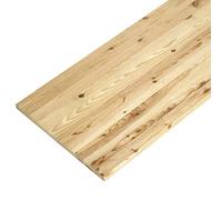 Plateau pin massif lamellé collé abouté rustique 1200 x 800 x 18 mm